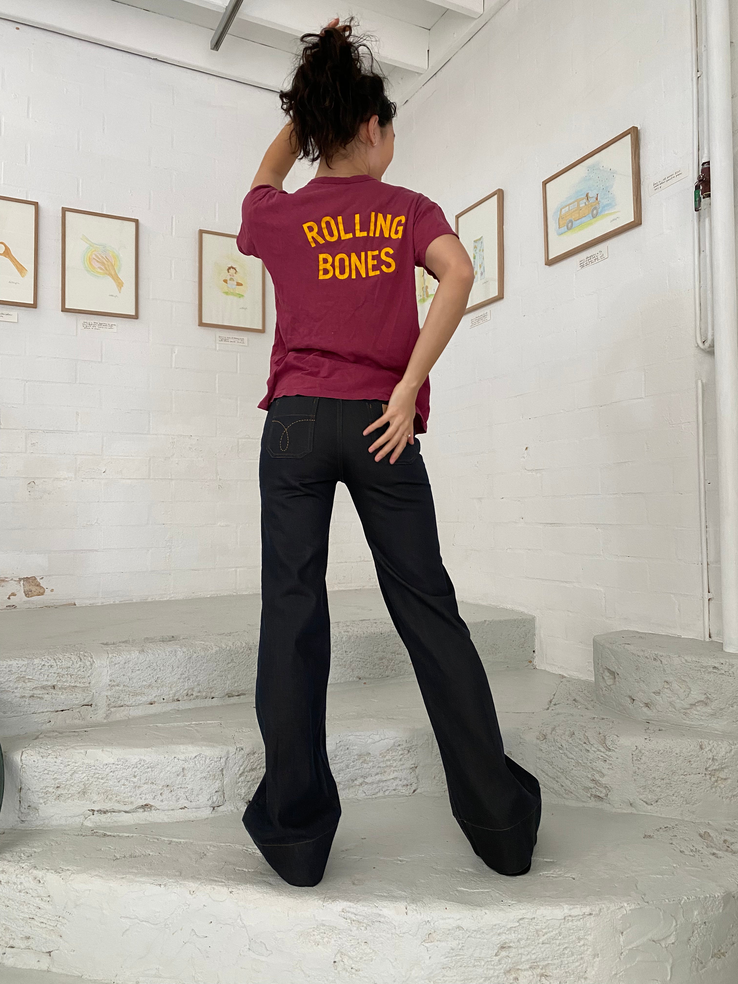 Rolling Bones Ringer TShirt