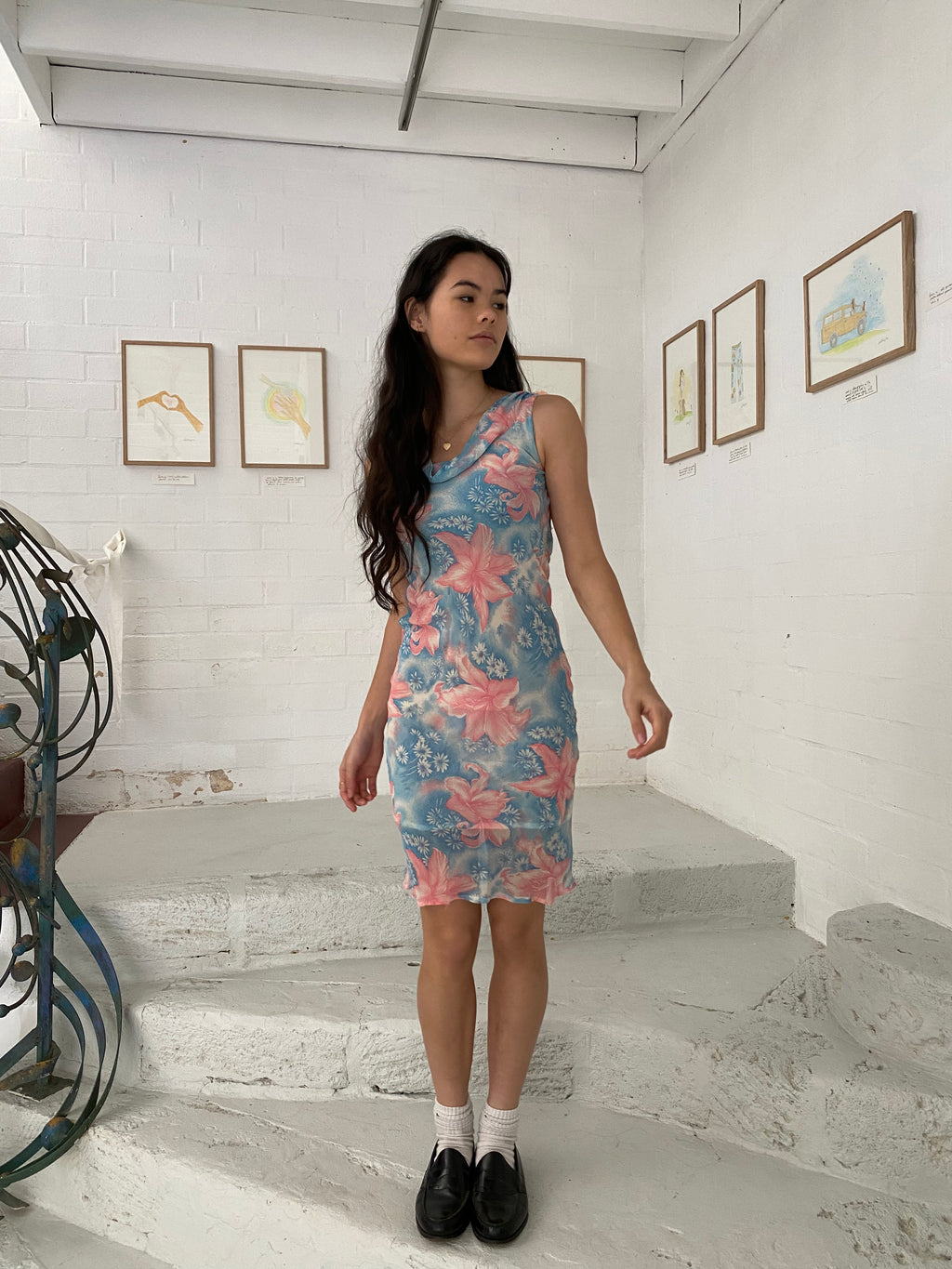 Y2K Pink Lilly Dress