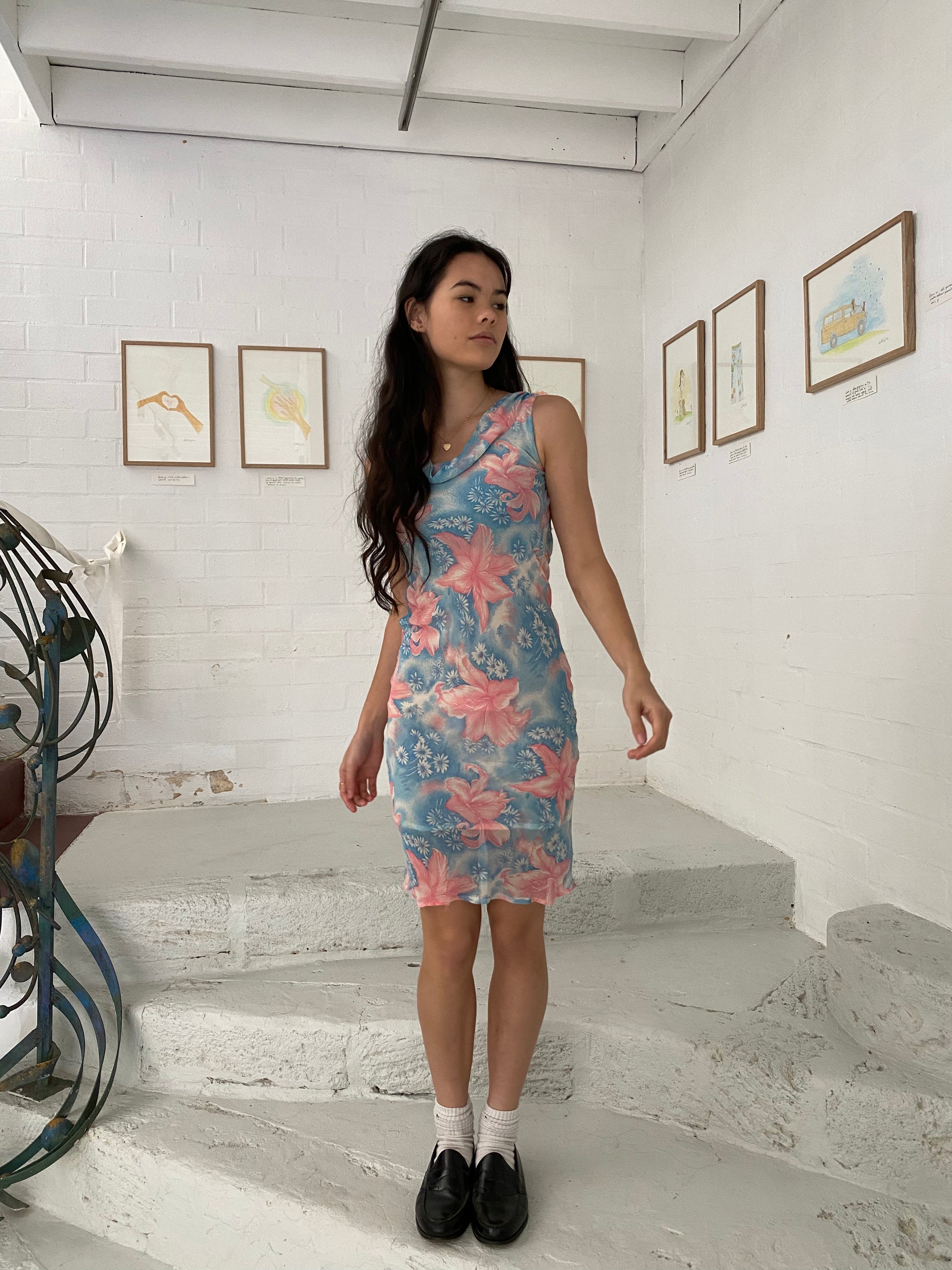 Y2K Pink Lilly Dress