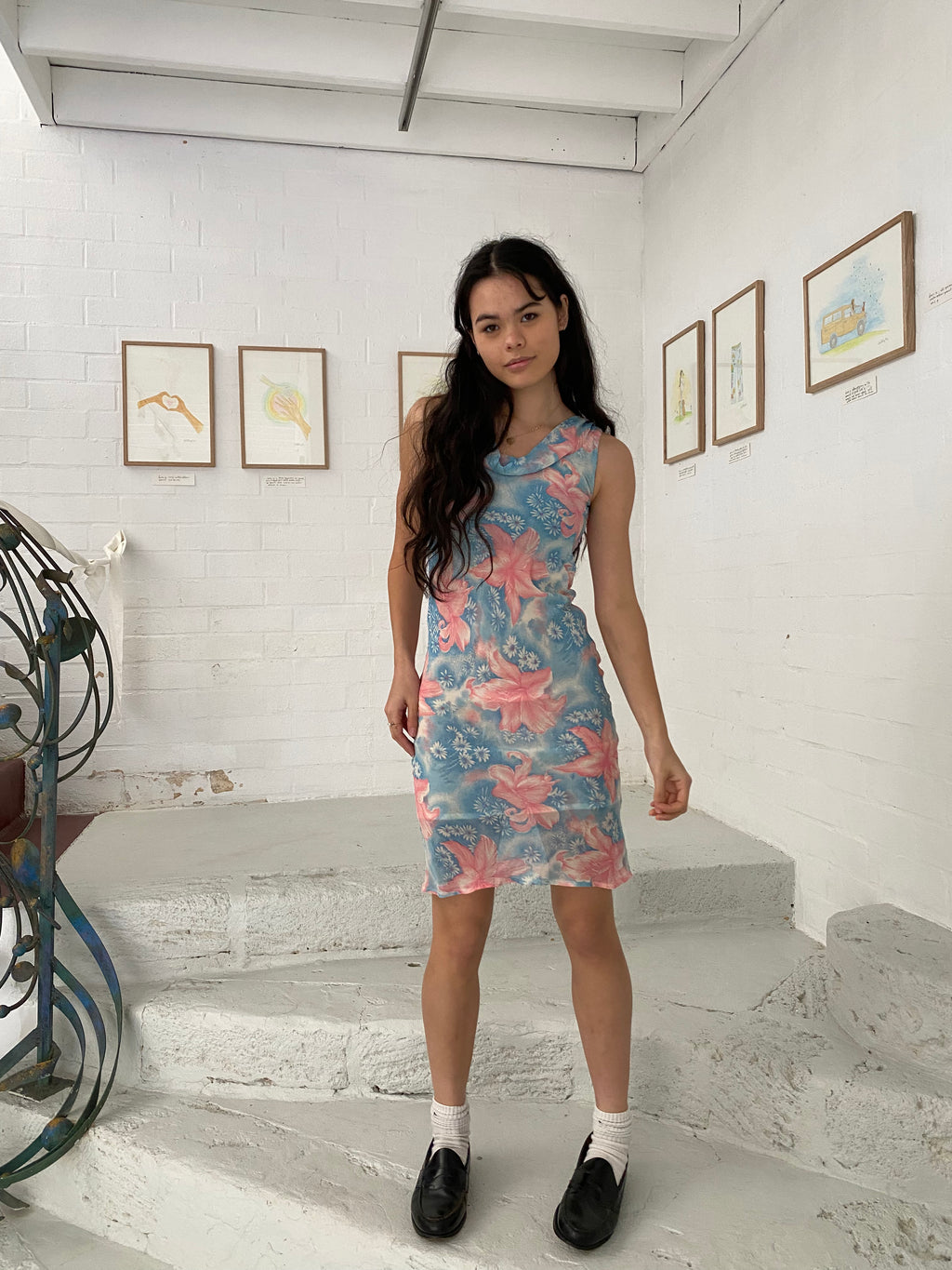 Y2K Pink Lilly Dress