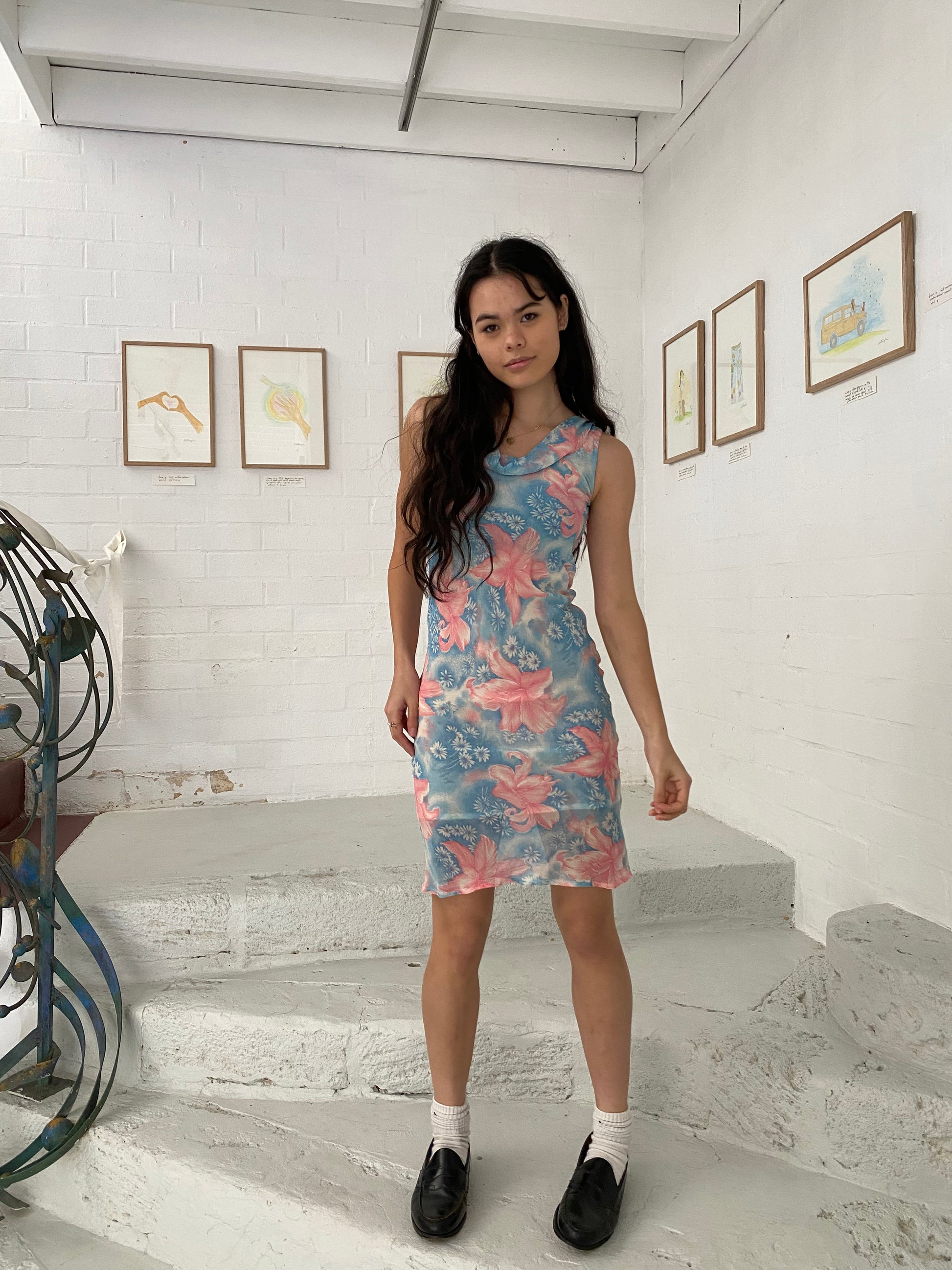 Y2K Pink Lilly Dress