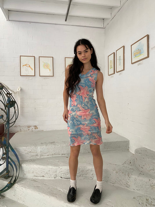 Y2K Pink Lilly Dress